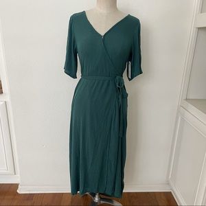 NWT Billabong Green Midi Dress Shorebreak